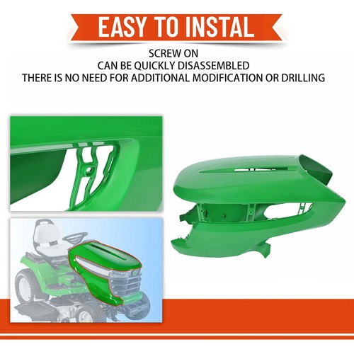 M152326 For John Deere X500 X520 X534 X540 Lawn Mower Front Hood Assembly