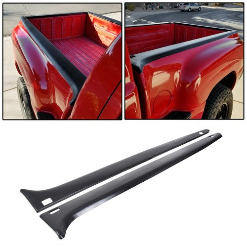 DURAFORCE Bed Rail Caps For Chevy Silverado GMC Sierra 1500 Stepside 1999 2005 2003 LH RH