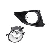 DURAFORCE Chrome Fog Lights Pair w/wiring for 2009-2010 for Toyota Corolla LE CE XLE XRS