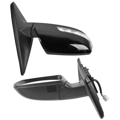 DURAFORCE Pair Mirrors LH & RH Heated Hand for Kia Sorento Base Limited EX LX SX 2011-2015