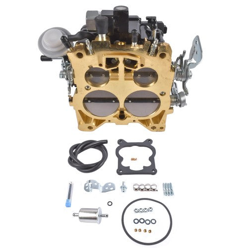 DURAFORCE Marine Carburetor Rochester Quadrajet 17080561 for Mercury 260 350 5.7 V8 Engine