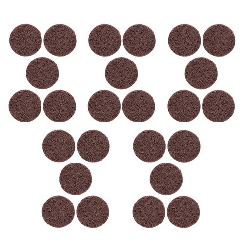 DURAFORCE Surface Conditioning Quick Change Discs, 2" Red (Medium) Prep Pad - 25 Pack