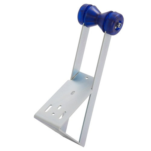 DURAFORCE Boat Trailer Winch Seat With Blue Roller and End Caps For 2" and 3" Winch Posts