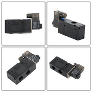 DURAFORCE 1/2 inch 3-way 2 position electric directional control air solenoid valve 12V DC