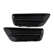 DURAFORCE Front Bumper Fog Light Black Grille Covers for 2013-2015 for Honda Accord Sedan