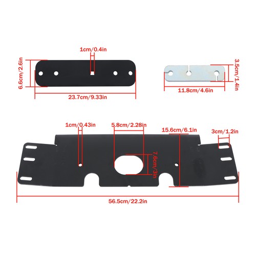 DURAFORCE New For Polaris Sportsman 400 450 500 570 600 700 800 Snow Plow Mid Mount Kit