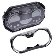 DURAFORCE LCD Speedometer Gauge Cluster with Chrome Bezel Fits for Sea-Doo GTI Rental SE