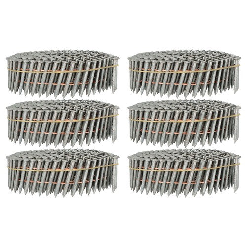 DURAFORCE Full Round-Head Hot-Dipped Galvanized 3600× 1-1/4"× 0.092" Ring Coil Siding Nail