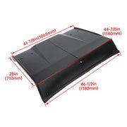DURAFORCE Hard Roof Top For 2015-2023 Honda Pioneer 500 & 2021 2022 2023 Pioneer 520