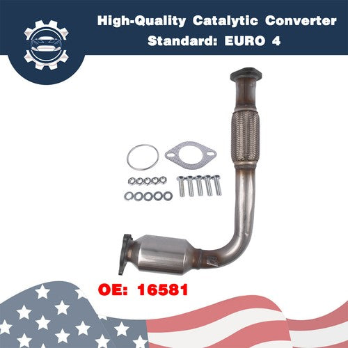 DURAFORCE Front Catalytic Converter for GMC Terrain 10-14 Chevy Captiva Sport 12-15 2.4L