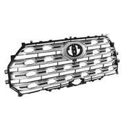 DURAFORCE Fit Toyota Tundra 2022-2024 Platinum Brushed Satin Aluminum Front Upper Grille