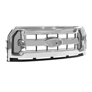 DURAFORCE Front Bumper Grille Assembly Chrome For Ford F-150 F150 2015-2017 FL3Z8200DA