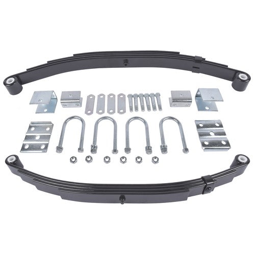 DURAFORCE 3500lb Single Trailer Axle Suspension Kit Leaf Spring U-bolt & Hanger Kit