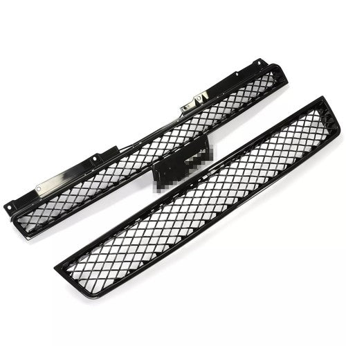 Mesh Front Bumper Grille Grill for 07-14 Chevy Tahoe Suburban Avalanche Black