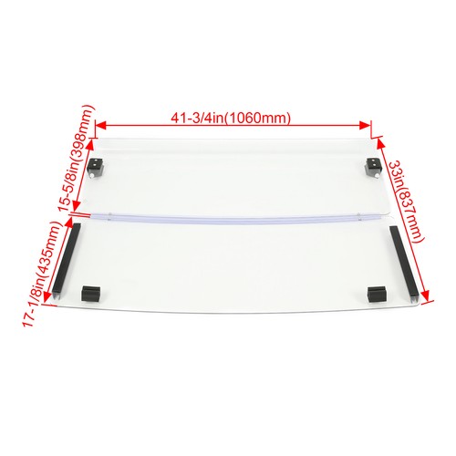 Windshield for EZGO Marathon Golf Cart Clear 1986 1994 5 Gas Electric Model