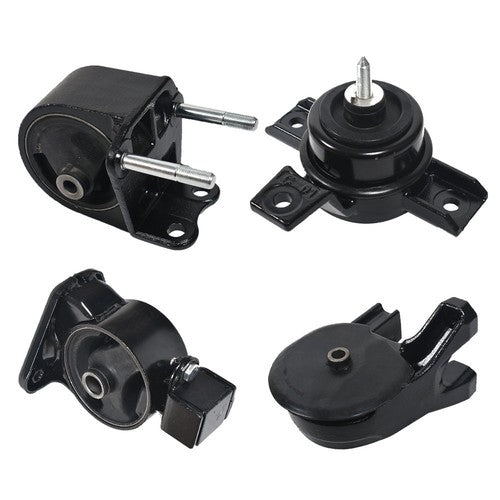 DURAFORCE For KIA 2.4L 3.5L 2011 2012 2013 EM-9355 4× Engine Motor Trans Mount Set