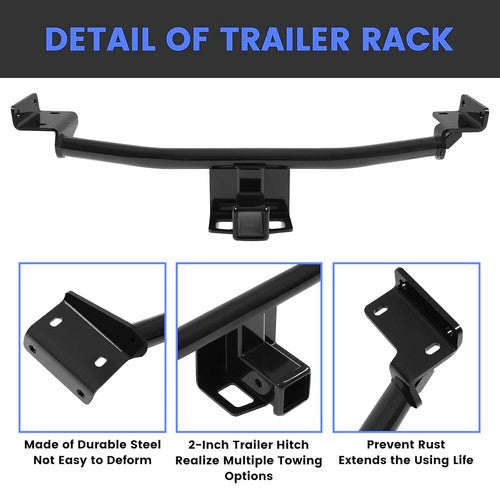 Trailer Hitch Class 3 Receiver 2 Inch for Hyundai Tucson 2016 2021 Excluding Night