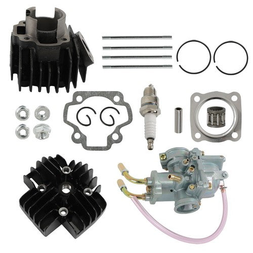 DURAFORCE Carburetor Cylinder Piston Ring Gasket Top End For Yamaha PW 50 PW50 1981-2009
