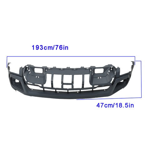 DURAFORCE For Chevrolet Colorado 2021-2022 Front Bumper Cover+Skid Plate+Air Deflector