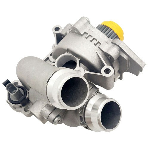 DURAFORCE Aluminum Water Pump Thermostat Assembly For Audi A3 2008-2013 A4 2009-2012