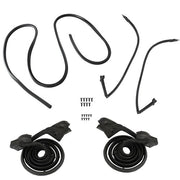 DURAFORCE Weatherstrip Kit Body Sealing Strip 5PCS Rubber For Chevrolet Camaro 1970-1981