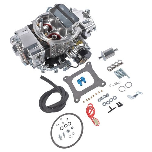 DURAFORCE BR-67212 Street Carburetor Mechanical Secondary 650 CFM Aluminum Gasoline Black