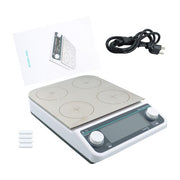 DURAFORCE Multiple Magnetic Stirrer 4 Position Magnetic Stirrer with Heating 4*500ml