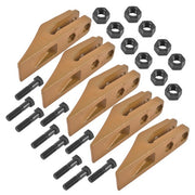 DURAFORCE 6684447 Skid Steer Bucket Unitooth Trenching Bucket Teeth for 5/8" Bucket Lip