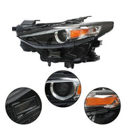 DURAFORCE For Mazda 3 2019-2021 Headlamps Left/Driver Side LED w/o AFS Headlight Assembly