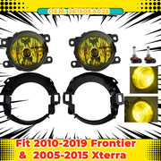 DURAFORCE 2P Fog Light for 2010-2019 for Nissan Frontier 2005-2015 for Nissan Xterra