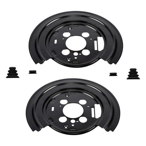 DURAFORCE Pair Rear Set of 2 Brake Dust Shields For Ram 1500 2015-2019 924-235 4779823AC