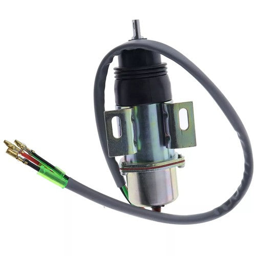 DURAFORCE 24V Fuel Shutoff Solenoid 1-81910052-0 for Isuzu Forklift 181910-0520