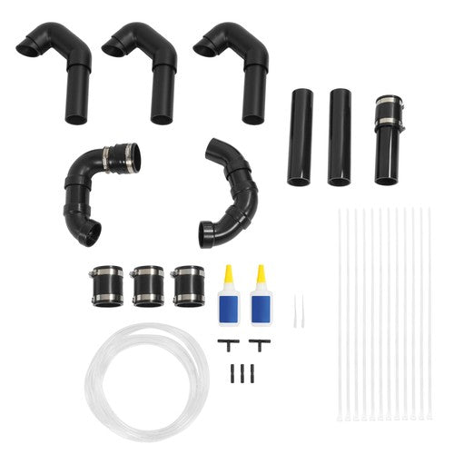 Snorkel Kit for Polaris RZR RZR S 800 2008 2009 2010 Plastic ABS PVC Clamp-on
