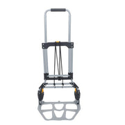DURAFORCE 264Lb Capacity Alloy Steel Folding Trolley Heavy-Duty Luggage Trolley Cart
