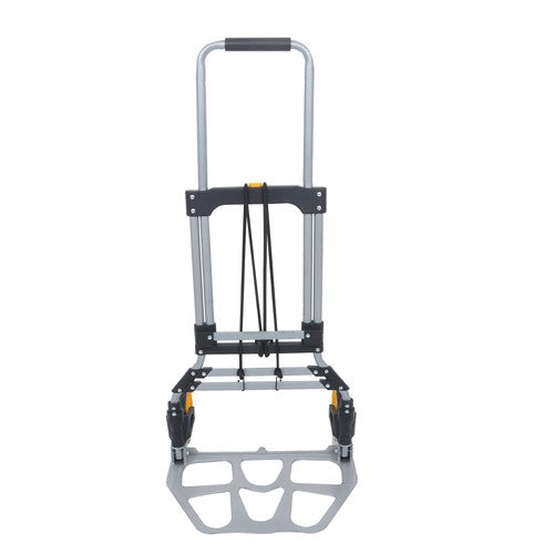 DURAFORCE 264Lb Capacity Alloy Steel Folding Trolley Heavy-Duty Luggage Trolley Cart