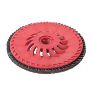 DURAFORCE Type 29 Ceramic Grain Flap Sanding Discs 10 PCS 4-1/2" x 7/8" 80 Grits