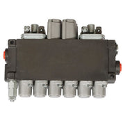 DURAFORCE Hydraulic Backhoe Directional Control Valve w/ 4 Joysticks 6 Spool 11 GPM