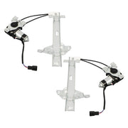 DURAFORCE Power Window Regulator RL&RR w/ Motor For Buick Century 97-05 741-709 741-710