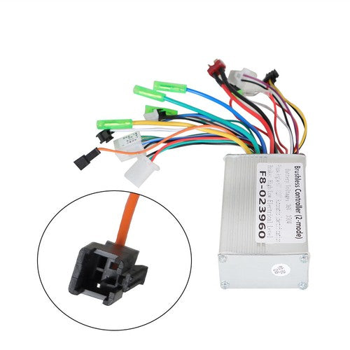 DURAFORCE DC Electric Bicycle E-bike Scooter Brushless Motor Speed Controller 36V 350W US