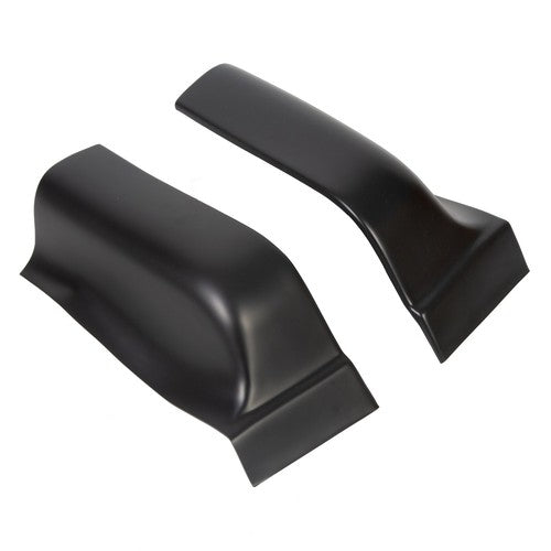 Black ABS Cab Corner Covers For Ford F150 Crew Cab 2004 2005 2006 2007 2008