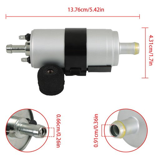DURAFORCE New Fuel Pump For Kawasaki 49040-2079 490402079 12V DC FD791D FD851D 24 PSI ATV