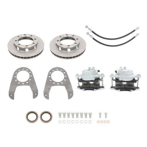 DURAFORCE For Chevrolet Disk Brakes 14 Bolt Complete Disc Brake Conversion Kit 10.5 SRW