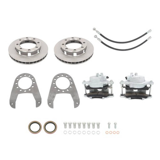 DURAFORCE For Chevrolet Disk Brakes 14 Bolt Complete Disc Brake Conversion Kit 10.5 SRW