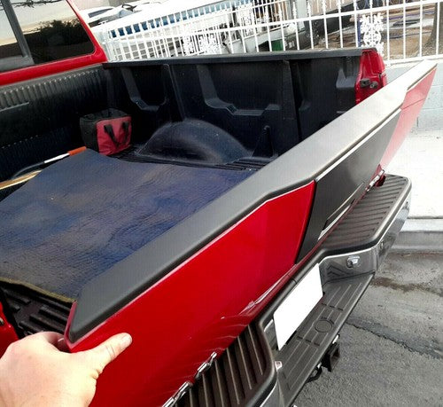 Rear Tailgate Cap Top Spoiler Cover Trim for 2004-2012 Nissan Titan