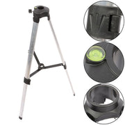 DURAFORCE Adjustable Telescoping Laser Pole 12 Ft./3.7M Laser Level Pole With Tripod