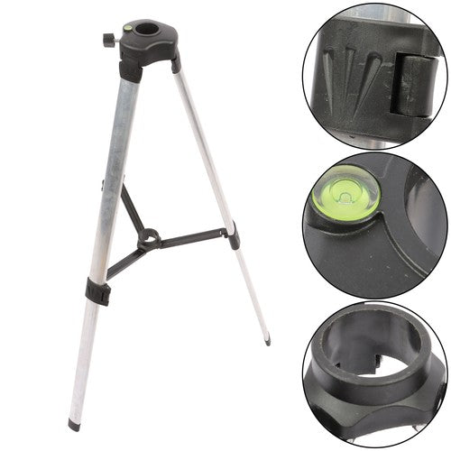 DURAFORCE Adjustable Telescoping Laser Pole 12 Ft./3.7M Laser Level Pole With Tripod