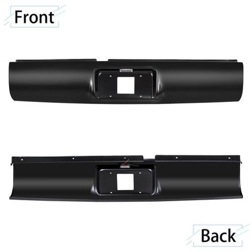 DURAFORCE Rear Bumper Roll Pan With Led License Light For 1994-2003 Chevy Gmc S10 Sonoma