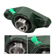 DURAFORCE 4-pack PCS UCFL205-16 Pillow Block Flange Bearing 1" Bore 2 Bolt Solid Base