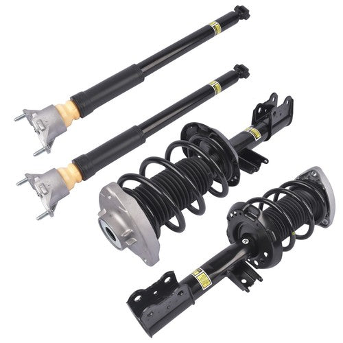 DURAFORCE 4Pcs Front Rear Shock Struts For Mercedes-Benz GLA200 GLA250 GLA45 AMG 2014-2020
