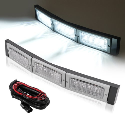 DURAFORCE For John Deere 4050 4250 4450 4055 4255 4455 3PCS PC Led Headlight Hood Light